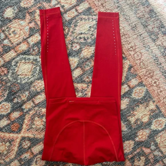 Lululemon Swift Speed High-Rise Tights leggings in red size 2 - Picture 7 of 15